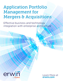 Application Portfolio Management for Mergers & Acquisitions