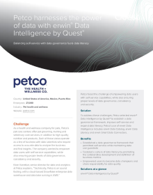 Petco harnesses data with erwin Data Intelligence